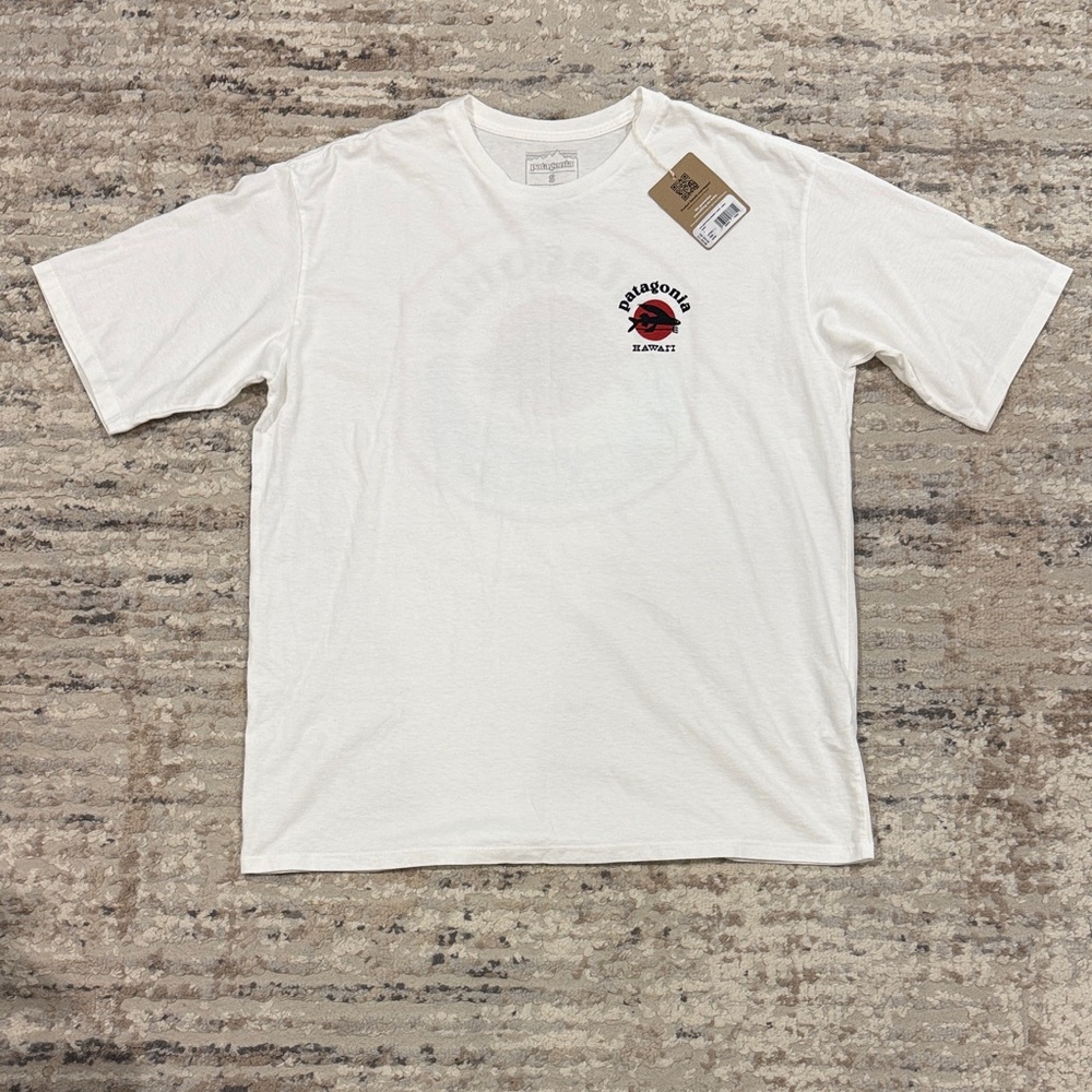 Patagonia White Short-Sleeve Tee